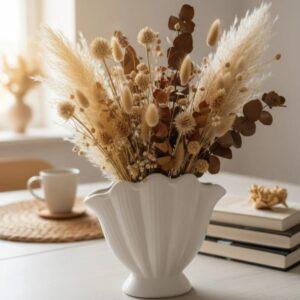 MİDYE VAZO DEKORATİF BİBLO