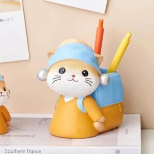 Sevimli kedi kalemlik